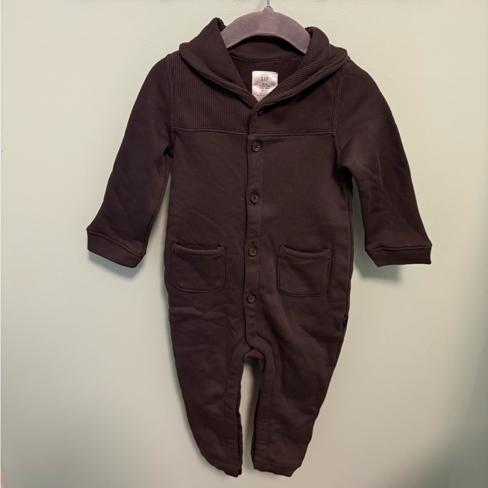 Baby Gap Collared Jumpsuit